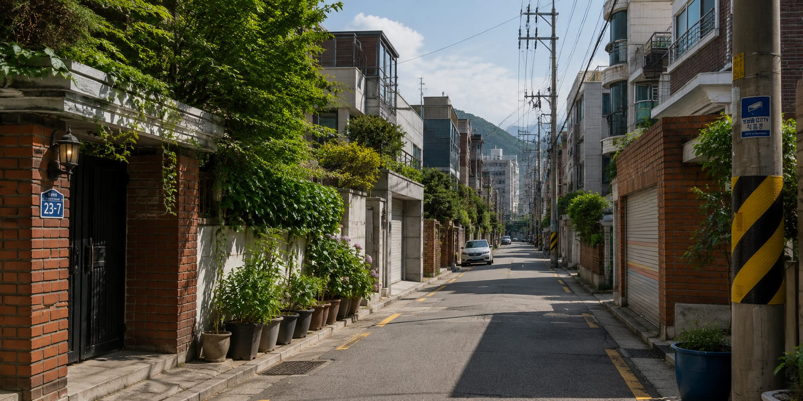 동네 골목